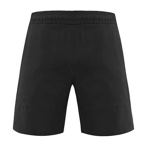 Herren Freizeitshorts Sportliche Shorts Tasche Elastischer Bund Einfach Komfort Schnelltrocknend Knielang Lässig Outdoor Urlaub Urlaub Mode Meerblau Schwarz Mikroelastisch Image