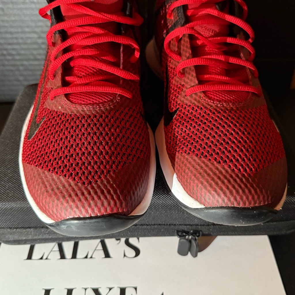 Nike Shoes | Lebron James Nike Red And Black Men's Athletic Running Shoes Size 11 Men’s $85 | Color: Red/White | Size: 11