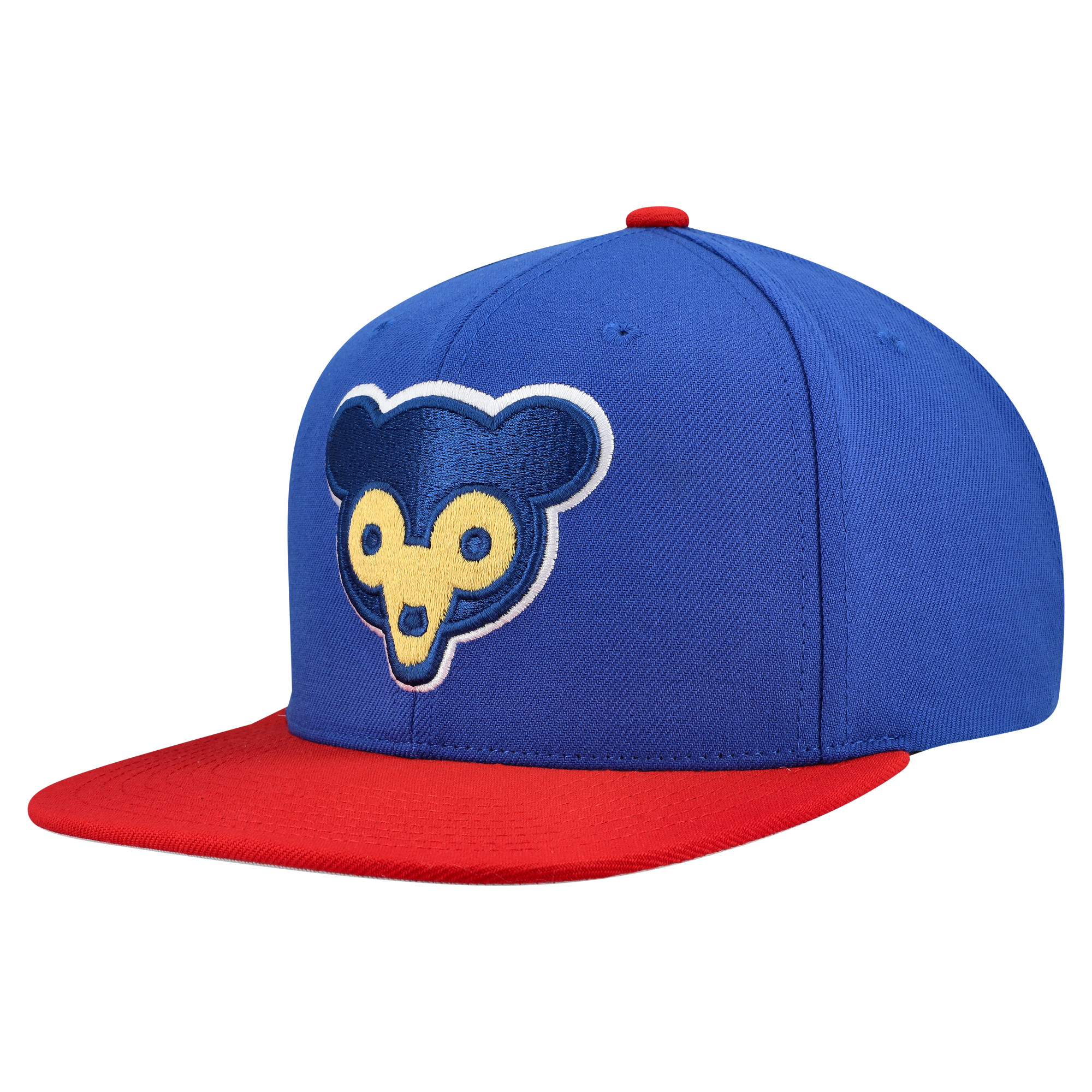 "Mitchell & Ness Royal Chicago Cubs Cooperstown Collection Basic Flip Snapback-Kappe für Herren" Image