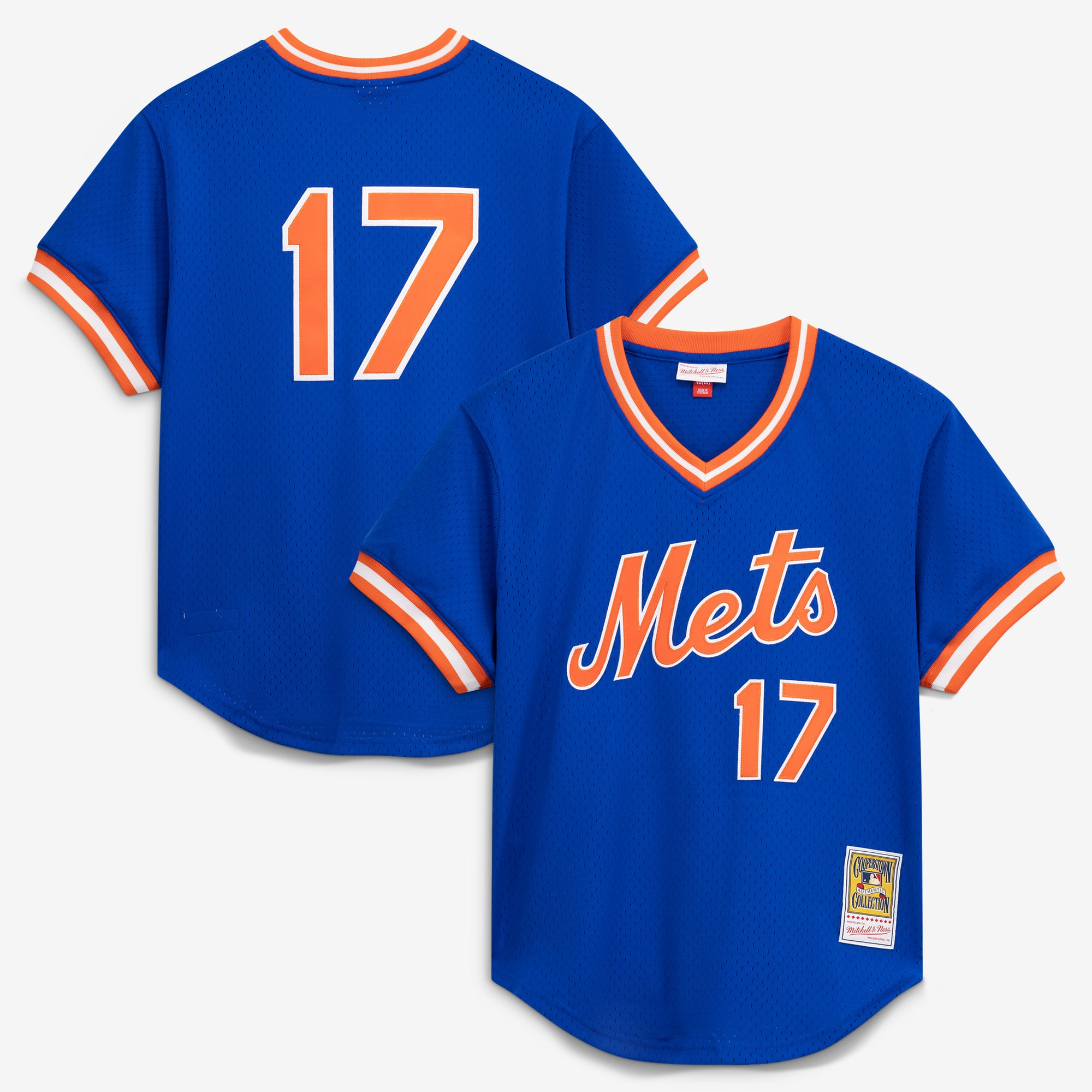 Mitchell & Ness Keith Hernandez Royal New York Mets Authentic Batting Practice Jersey für Herren