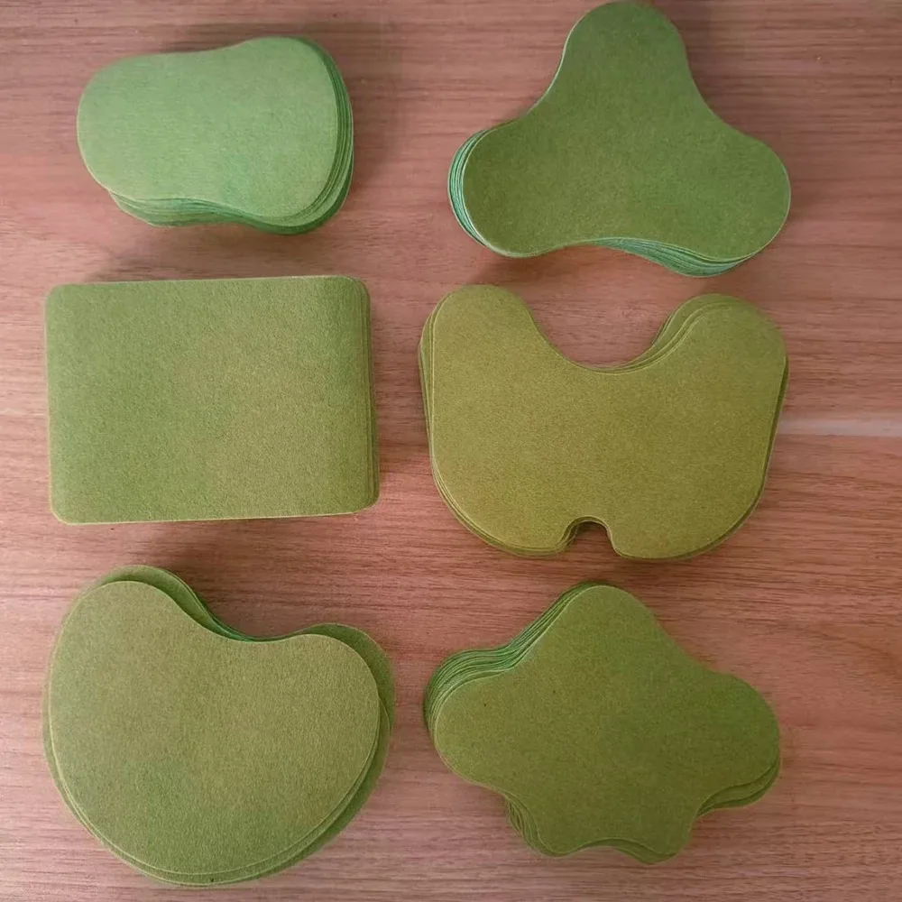 60 Stück sechs Arten von Heißkompressen-Pflastern, geeignet für Nacken, Schultern, Rücken, Handgelenke, Knie Image