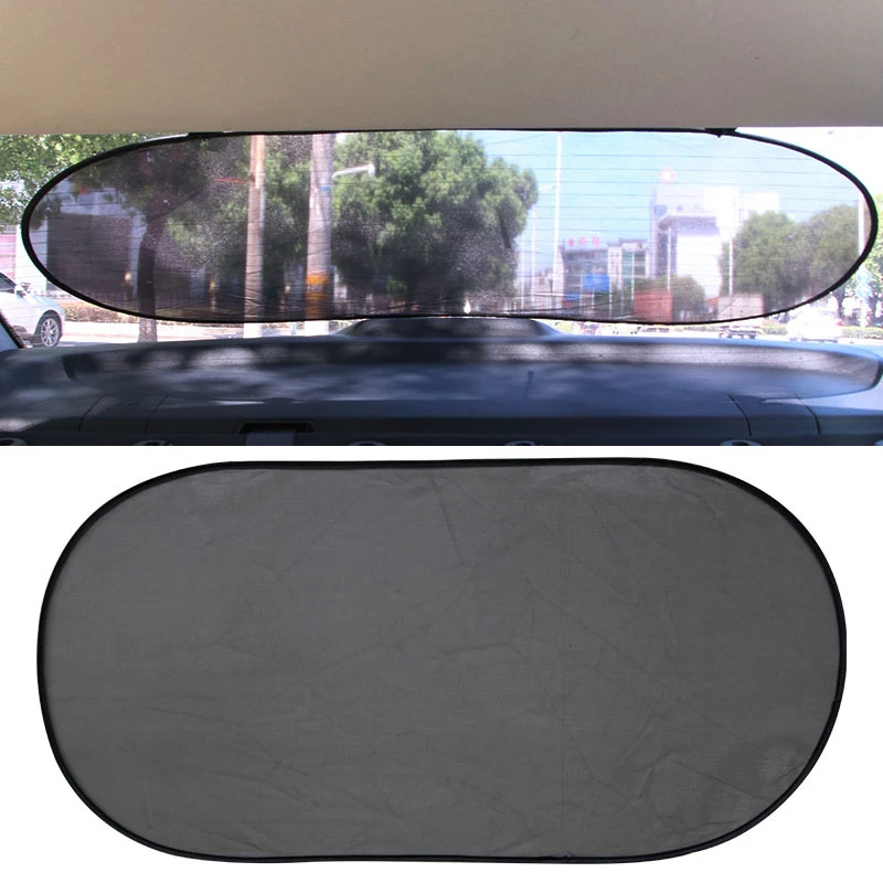 Auto-Heckscheiben-Sonnenschutzvorhang - Reflektierender Sonnenschutz für die Heckscheibe - Vorhangartiger Sonnenschutz-Bildschirmschutz Auto-Zubehör Image