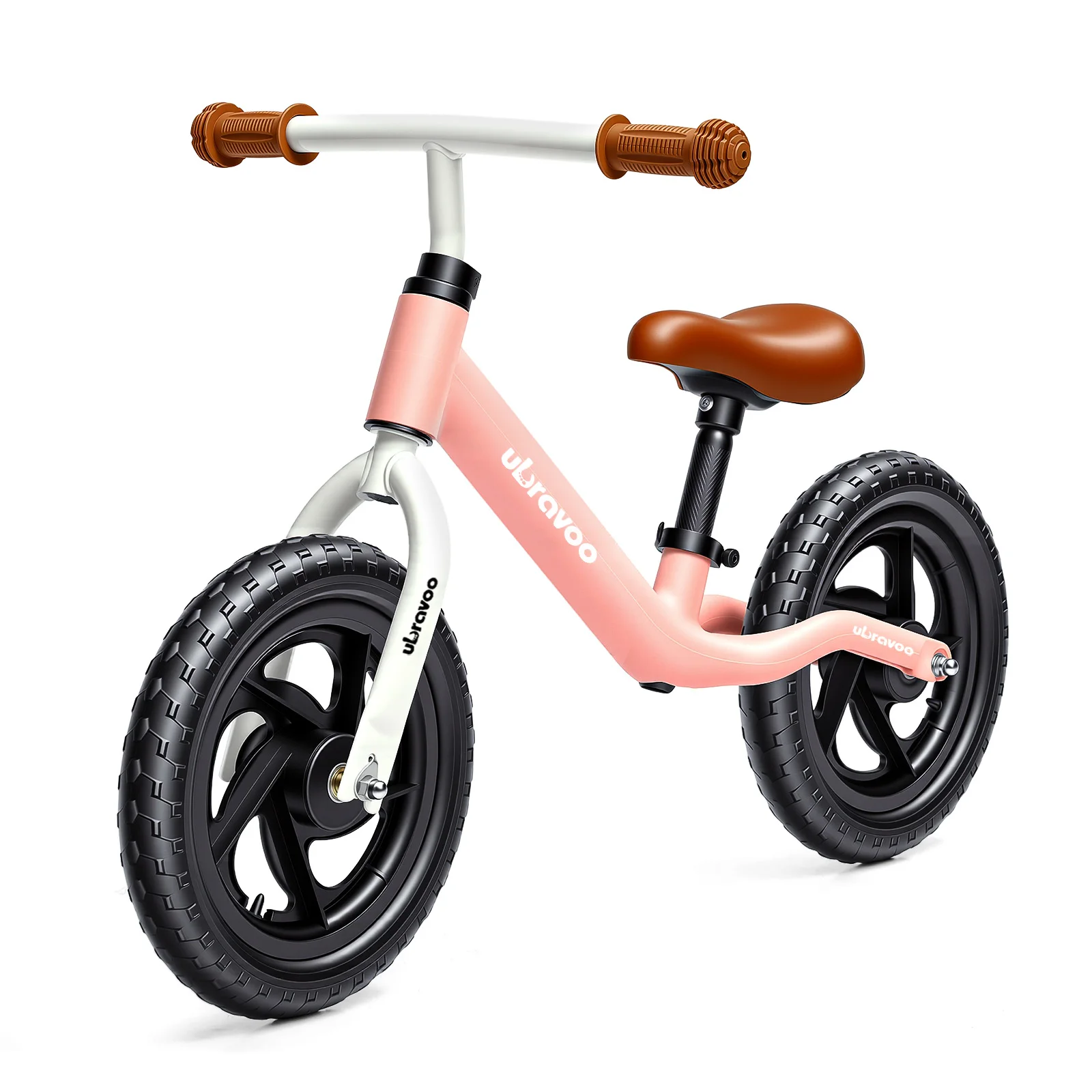 Kinder-Laufrad, Laufrad-Spielzeug für 2-5 Jahre, Leichtes Laufrad, Mit Verstellbarem Sitz, Geschenk-Fahrrad für Jungen & Mädchen Image