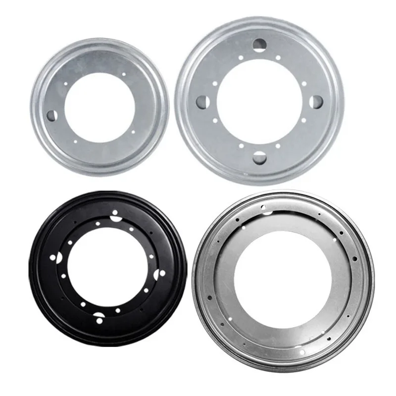 5.5 "bis 12" Runde Hohl Lager Swivel Platten 360 grad rotierenden Hardware DIY lazy susan ständer Hardware zubehör Image