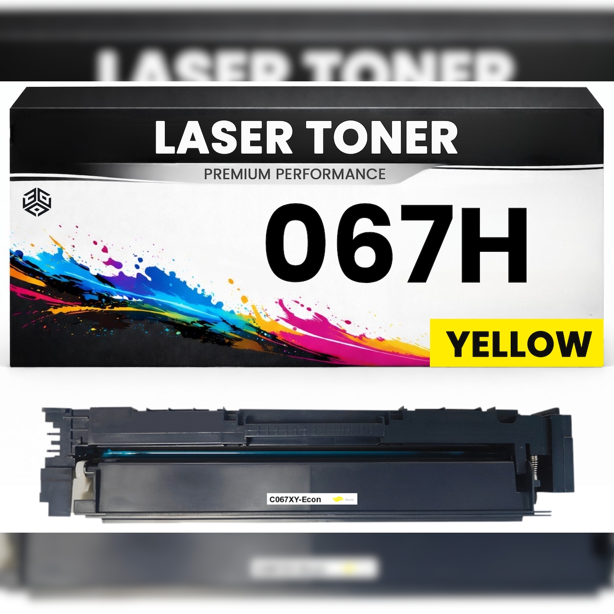 3DPlady Toner Cartridge 067H Yellow / 5103C002 Gelb für Canon Premium Alternativ Günstig imageClass LBP633Cdw/632Cdw/631Cw MF651Cw/653Cdw/654Cdw LBP632Cdw Image