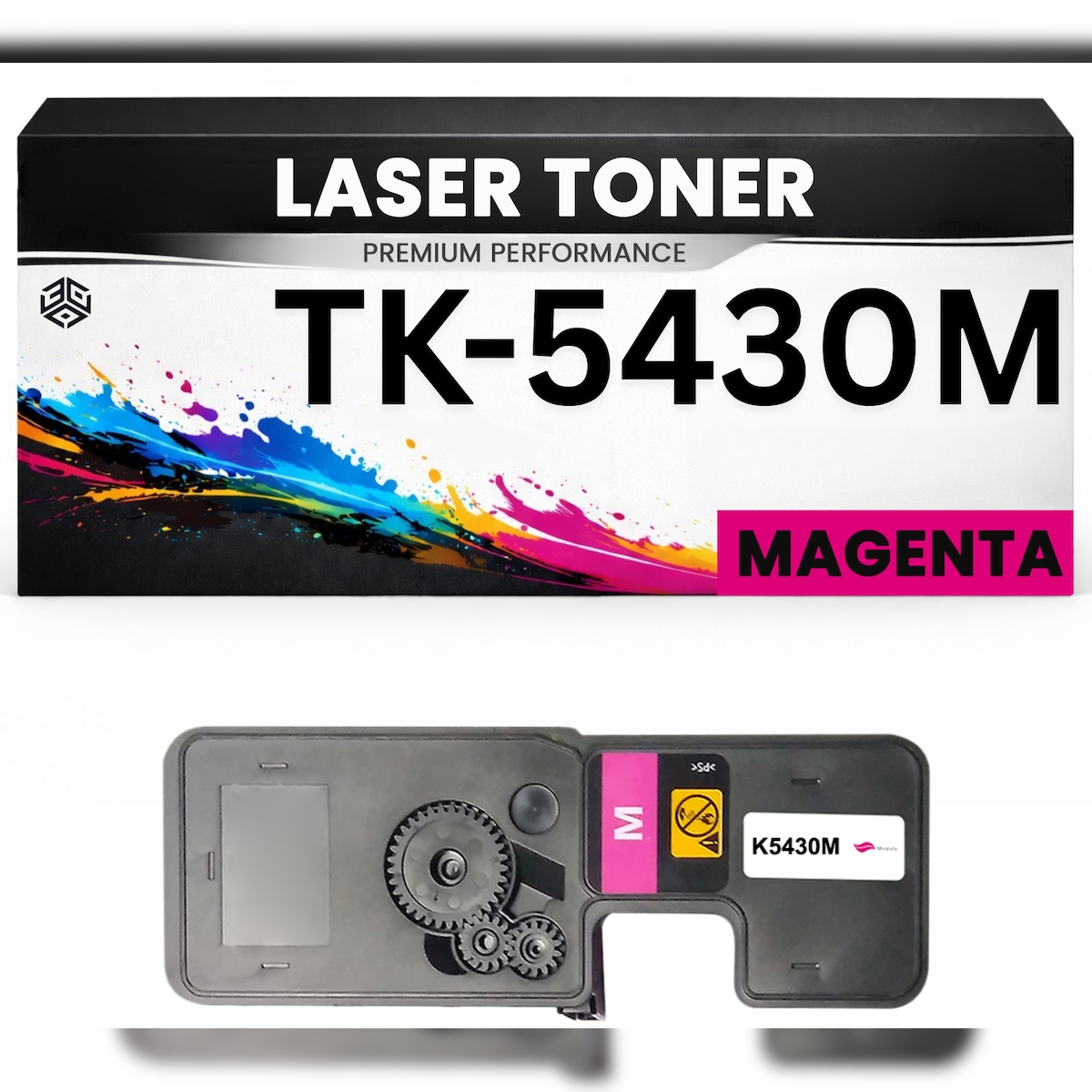 3DPlady Toner TK-5430M Magenta für Kyocera TK5430M Premium Alternative Günstig MA2100cfx/2100cwfx PA2100cwx/2100cx MA2100cwfx Image