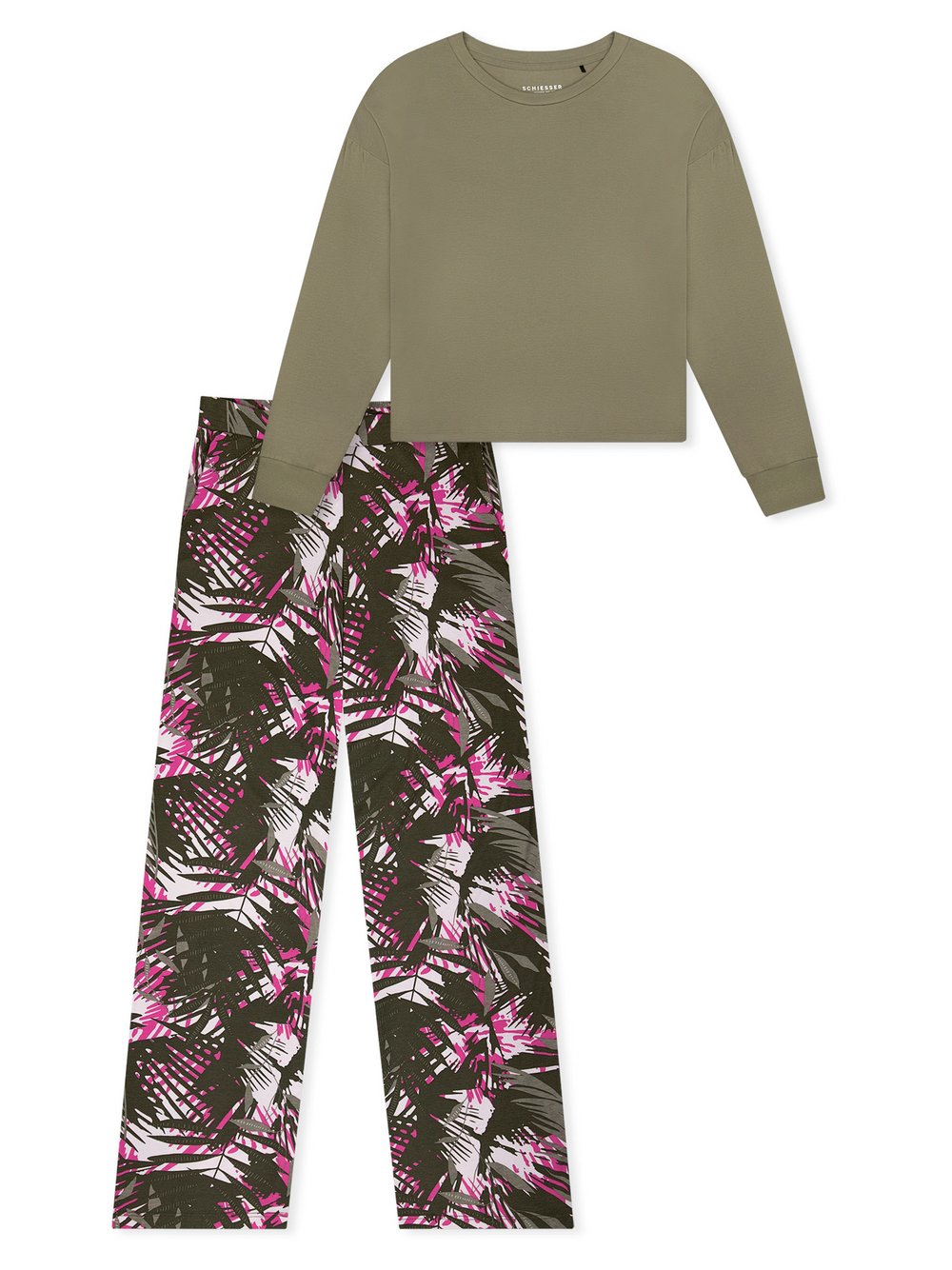 Schiesser Pyjama Damen grau, 36 Image