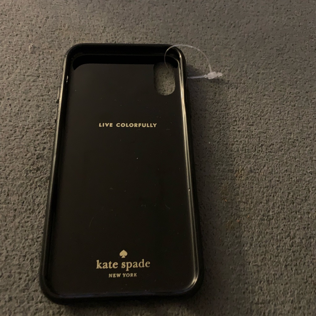 Kate Spade Cell Phones & Accessories | Kate Spade I Phone X2 Case. | Color: Black/White | Size: Os