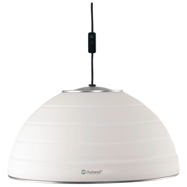 Outwell - Pollux Lux - LED-Lampe Gr 14 x 25,5 cm (HxØ) grau/weiß
