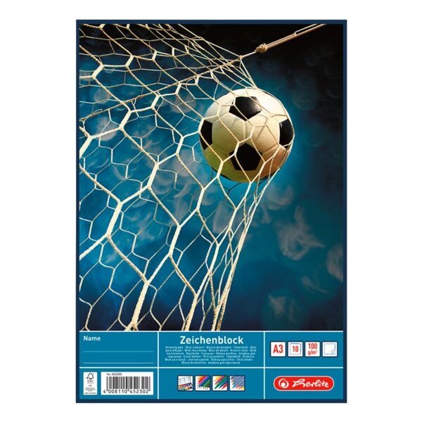 Herlitz Zeichenblock A4 100 g/m², 21x2.97 cm Image