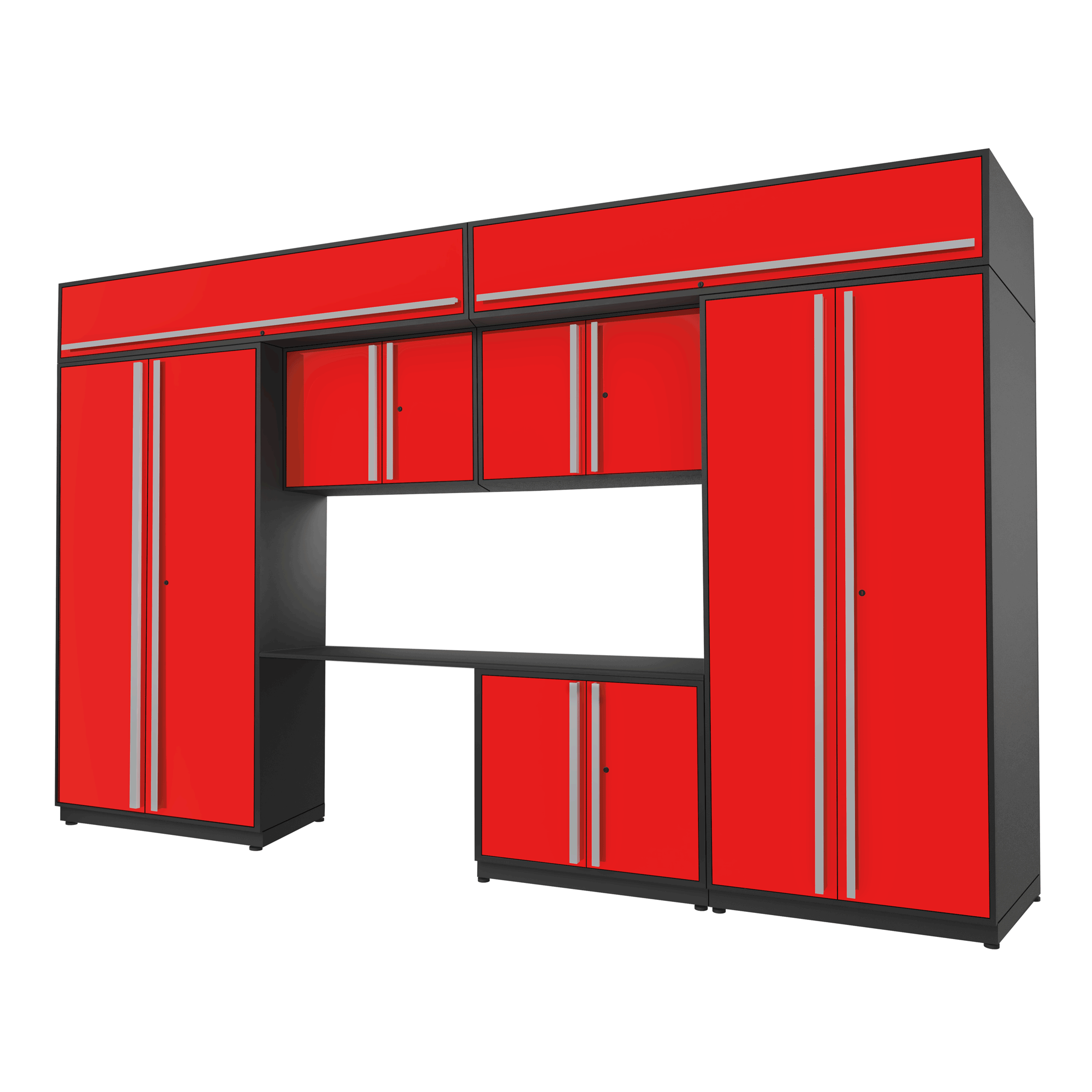 Proslat FusionPlus 13 ft set - Handy 2 Door & Overheads