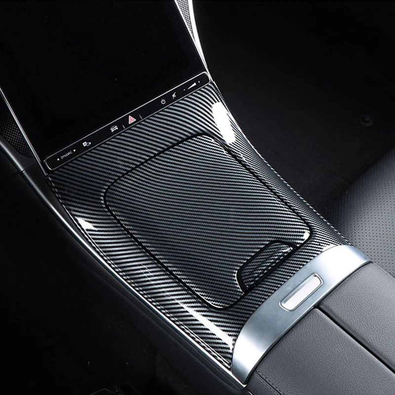 Console per auto Pannello ingranaggi Telaio di copertura Trim Adesivi Accessori interni per Mercedes-Benz Classe C W206 2021 2022 2023 2024 LHD