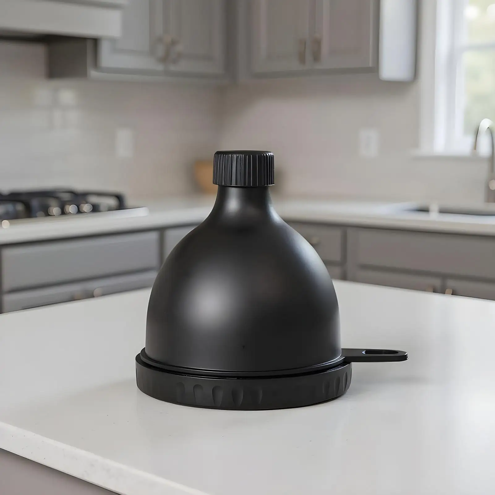 Protein-Trichter, Proteinpulver-Shaker-Trichter, 100 ml, Mehrzweck-Supplement-Spender für Männer, Frauen, Reisende, Camping, Alltag Image