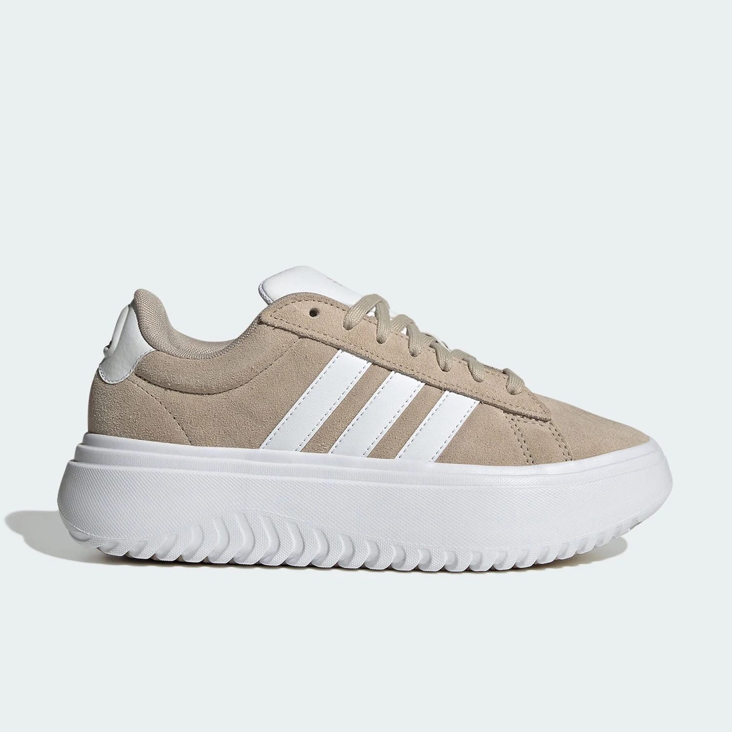 Adidas echte 2024 neue Damen-Freizeitschuhe mit dicker Sohle, einfache, verschleißfeste Freizeitschuhe IH2408