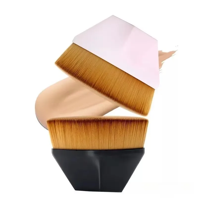 1-8 stücke Neue Kosmetik Pinsel Pulver Rouge Pinsel Tragbare Professionelle Foundation Make-Up Pinsel Große Kosmetik Weiche Basis make-up Image