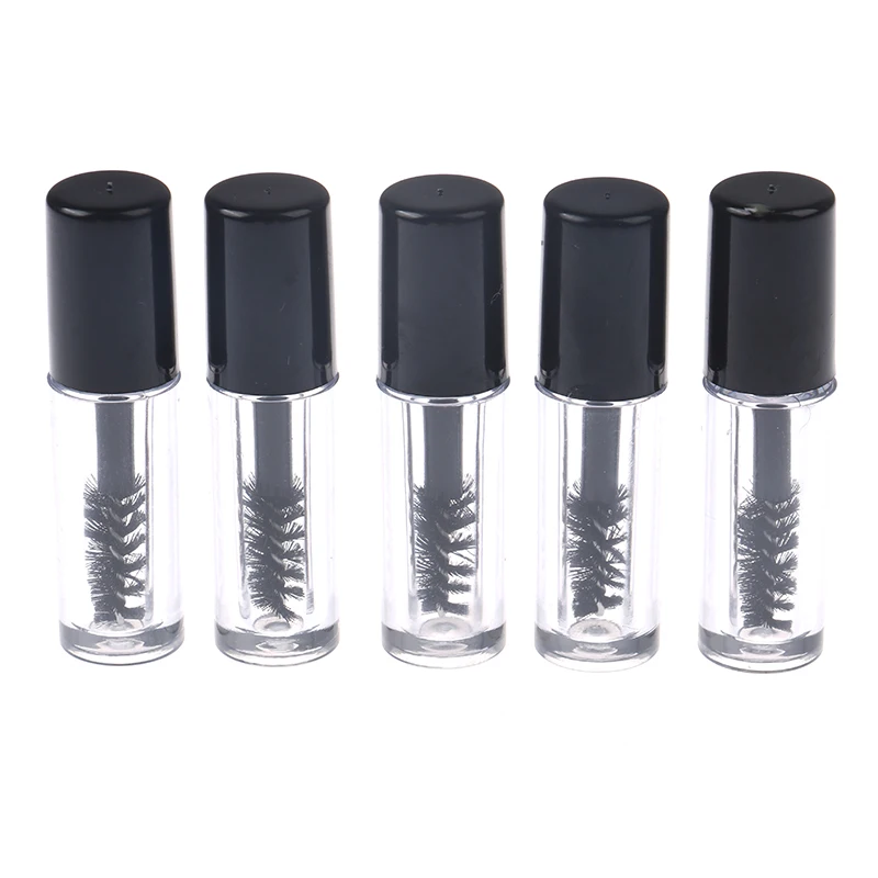 Leere Mascara-Flaschen mit Zauberstab, nachfüllbar, 5/10 Stück, 0,8 ml, leere Mascara-Röhre, DIY Zauberstab, Wimperncreme-Behälter, Flüssigkeitsflasche Image