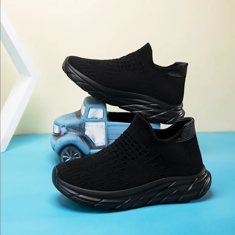 Neue Stil Kinder Schuhe Jungen Atmungsaktive Sport-Schuhe Mädchen Mode Casual Schuhe Kinder Nicht-Slip Turnschuhe Kinder Laufschuhe