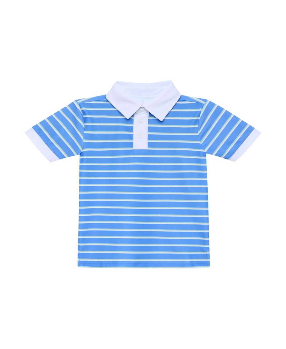 Courtside Kids Boys' Polo Shirt - Little Kid, Big Kid - Sky Blue Baseline