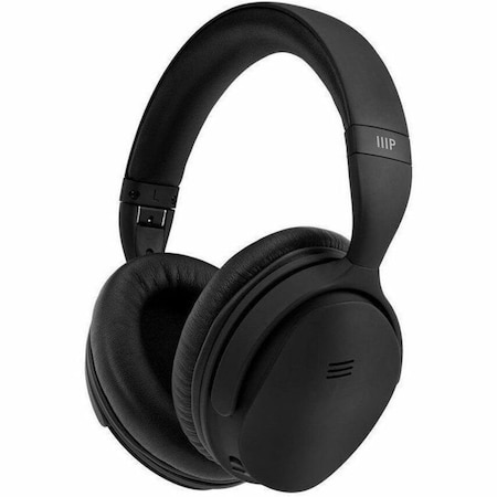 MONOPRICE 33834 BT-300ANC Bluetooth with aptX Wireless Over Ear Headphones with - MONOPRICE