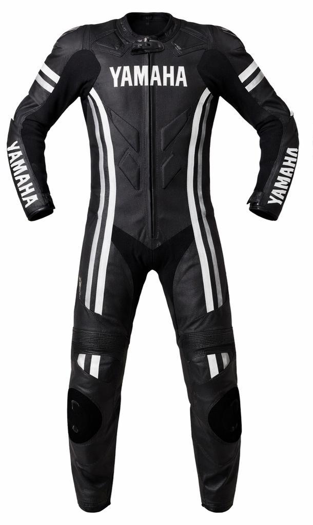 Tuta in pelle bovina da moto Yamaha Racing Nuova tuta da motociclista Yamaha Abbigliamento da motociclista