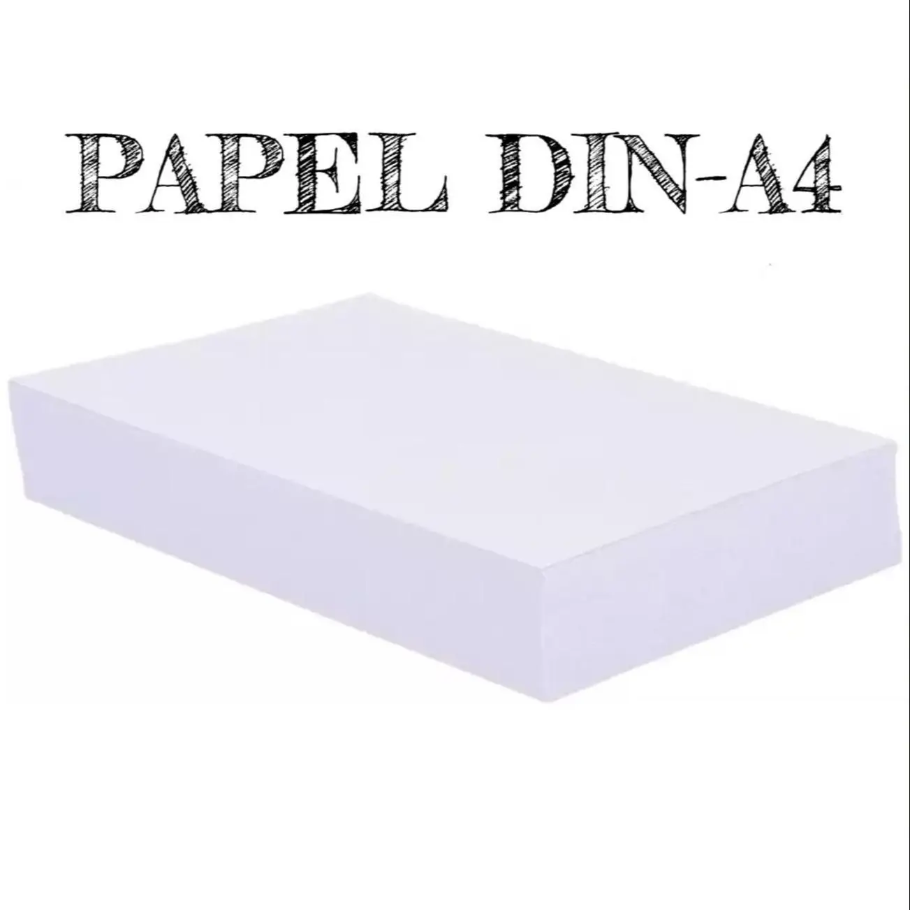 Carta Bianca Din A4 80gr, Carta per Stampante 500 Fogli, Carta Bianca Premium per Stampante Multifunzione, per Uso Ufficio, Materiale Scolastico, Pacchetto di Stampa Multiuso