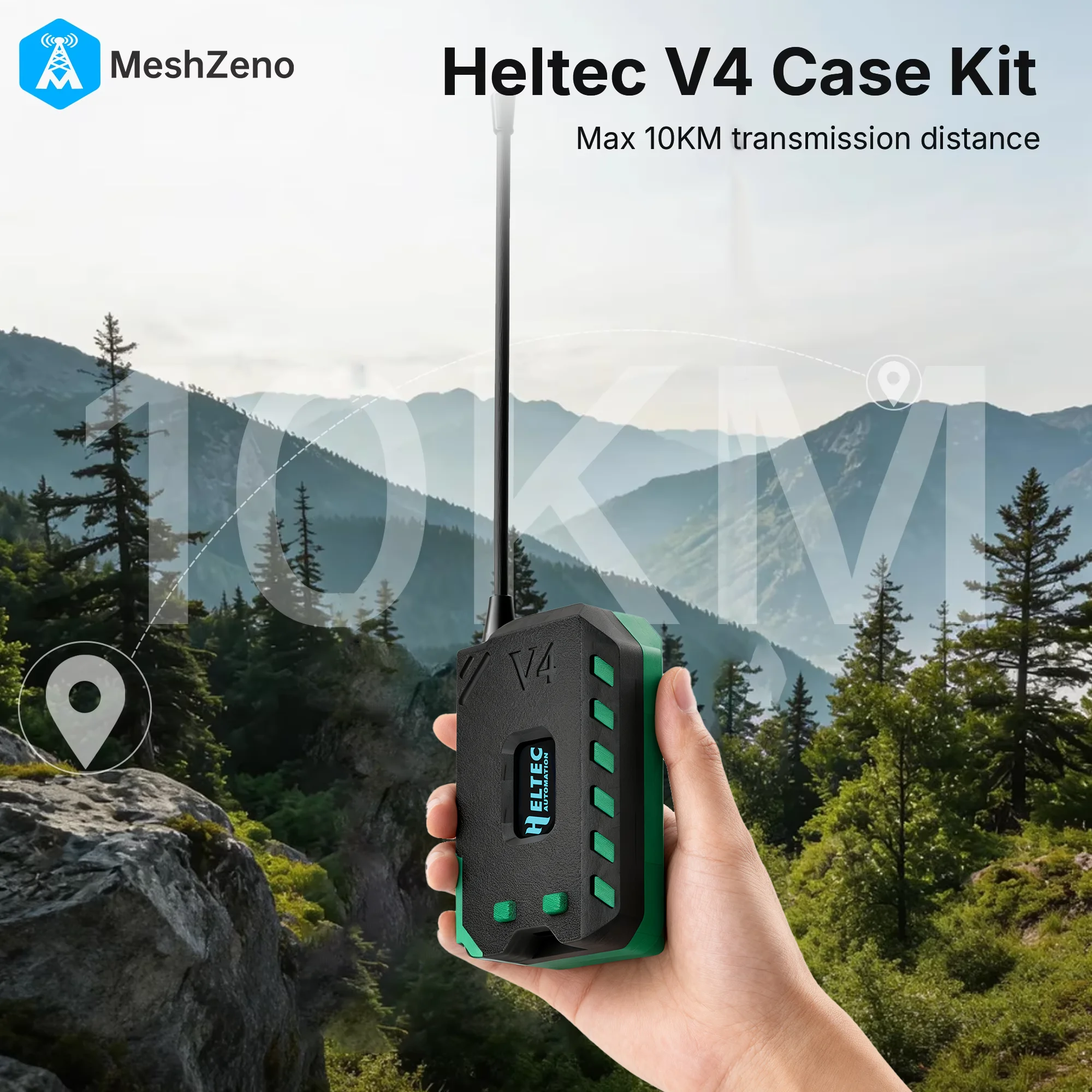 Scheda di Sviluppo Heltec V4 ESP32 LoRa 32 Kit Meshtastic ESP32-S3 SX1262 27dBm con Display OLED per Meshtastic WiFi IoT Arduino