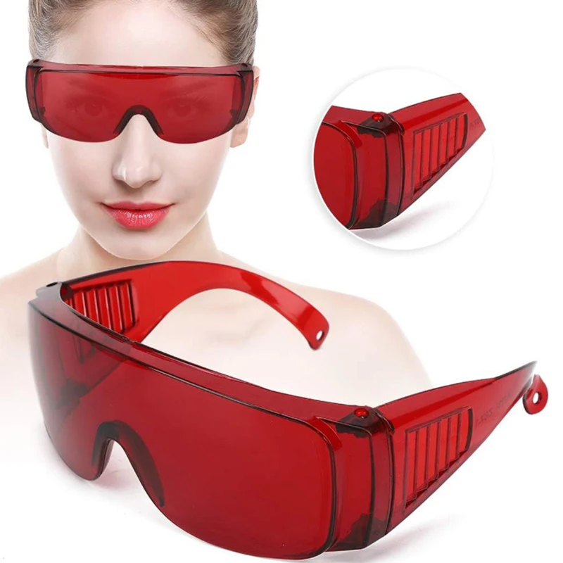 Zahnärztliche Schutzbrille für Dentallabore, wasserdichte, mehrfarbige UV-Härtungsbrille, Zahnaufhellungswerkzeug Image