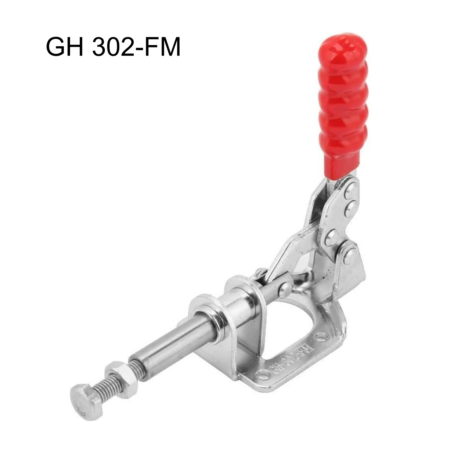 Schnellspannklemme GH-302-FM 330,69 lbs Haltekapazität Schnellverschluss-Drück-Zieh-Klemme für Holzbearbeitung Vorrichtungen Fixierungen Horizontale Klemme Image