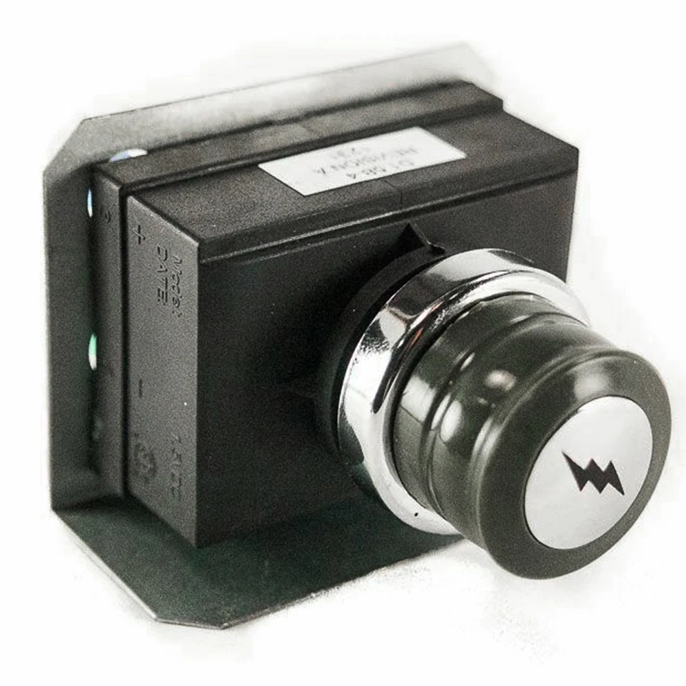 Ersatzteile Zündung 6670001 8226 Schwarz für Weber Gasgrill Zündung Hochwertiges Kunststoff-Gasgrillteil für Picknick BBQ Image