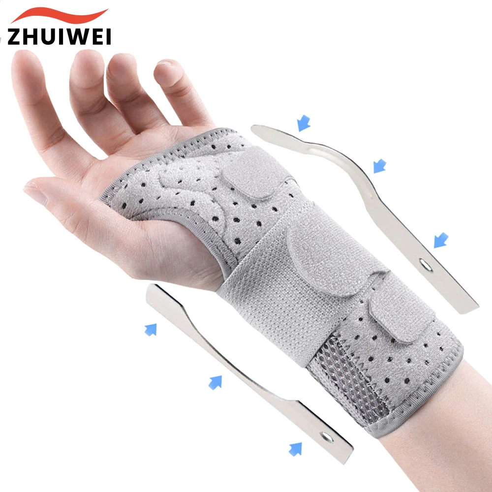 Verstellbare Handgelenkschiene für Verstauchungen, Arthritis, Orthopädische Handbandage, Handgelenkstütze, Karpaltunnel-Schutz Image