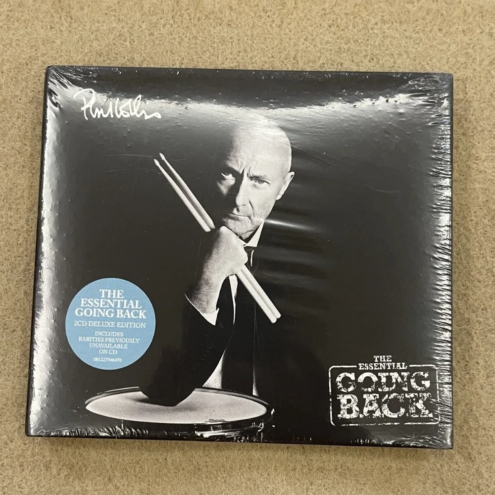 Phil Collins The Essential Going Back 2CD Soul MotownOrchestra Warm Vintage Sound Greatest Hits Collection Hochwertige Disc