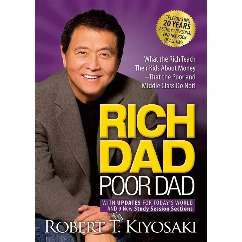 RICH DAD POOR DAD Robert Toru Kiyosaki Persönliche Finanzplanung Kinderbücher Finanzielle Intelligenz Aufklärungsbuch Image