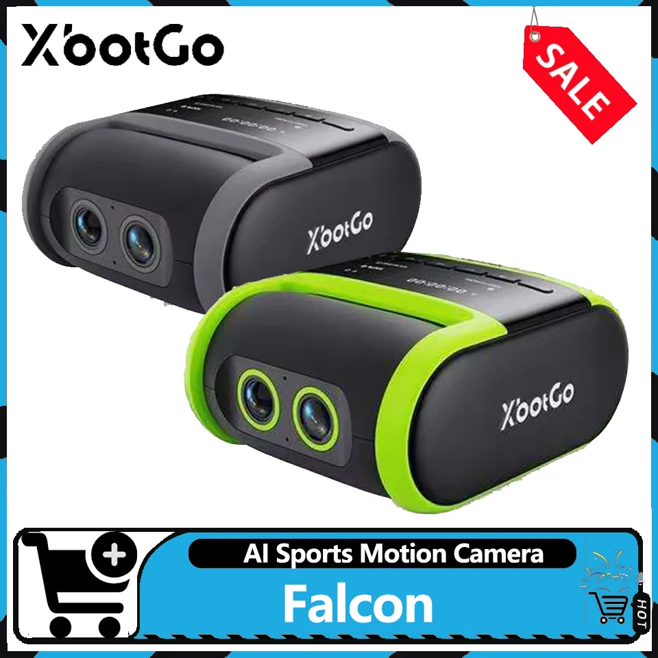 XbotGo Falcon 4K KI-gestützte Sportkamera für Automatische Verfolgung von Fußballspielern Live-Streaming Image