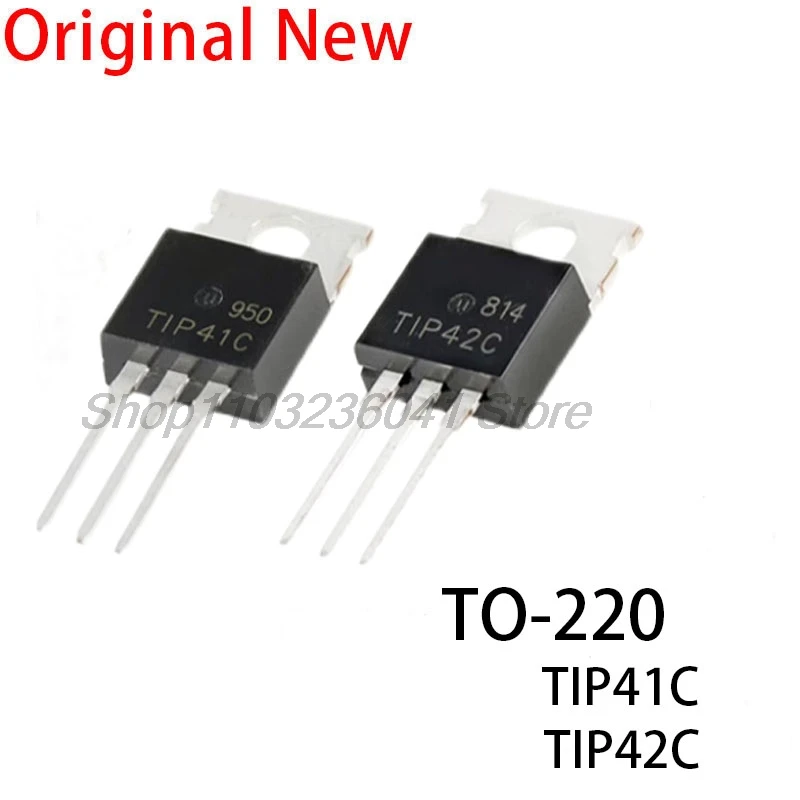 10 teile/los TIP31C TIP32C TIP41C TIP42C TIP31 TIP32 TIP41 TIP42 to220 Image