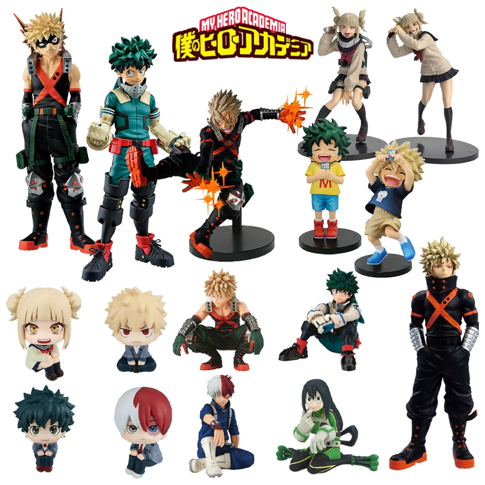 Auf Lager My Hero Academia Figur PVC Age of Heroes Figurine Action Sammlerstück Desktop-Dekoration Modellspielzeug Geschenk für Kinder Image