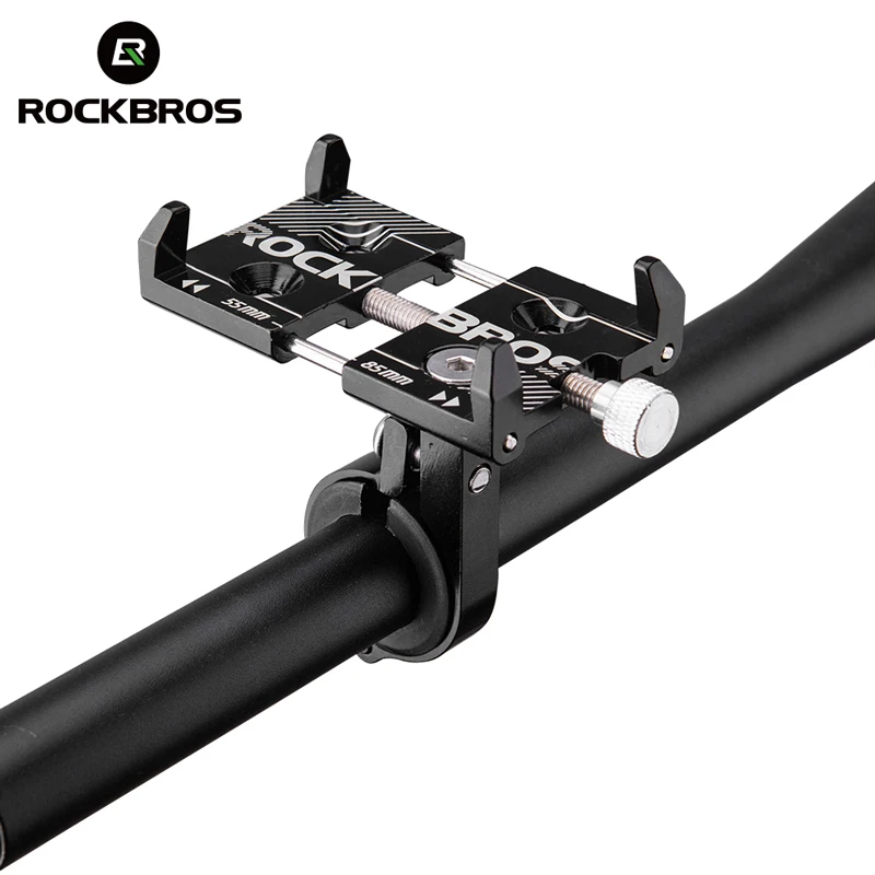 ROCKBROS manubrio regolabile supporto supporto telefono supporto universale per bicicletta
