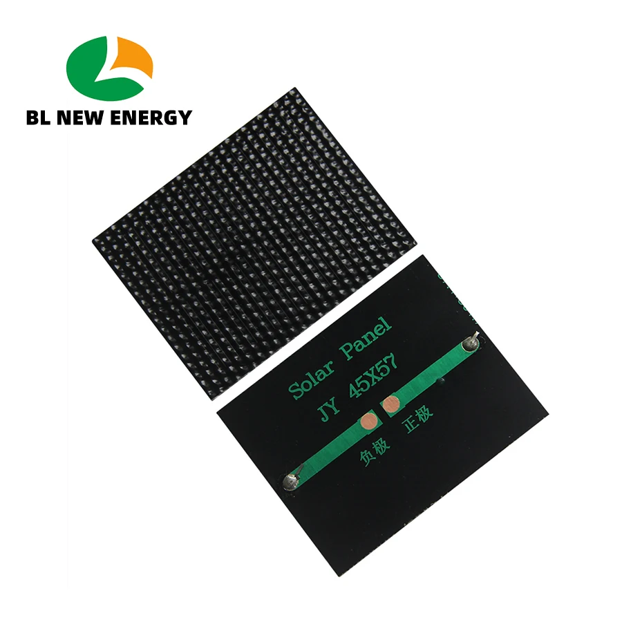 ETFE piccolo pannello solare 0.3W Mini celle solari 45x57mm per 3.7V luci batteria caricabatterie giocattoli