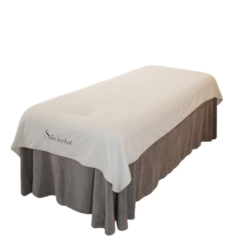 Copriletto protettivo per lettino da massaggio salone di bellezza Spa panno per lettino viso con logo