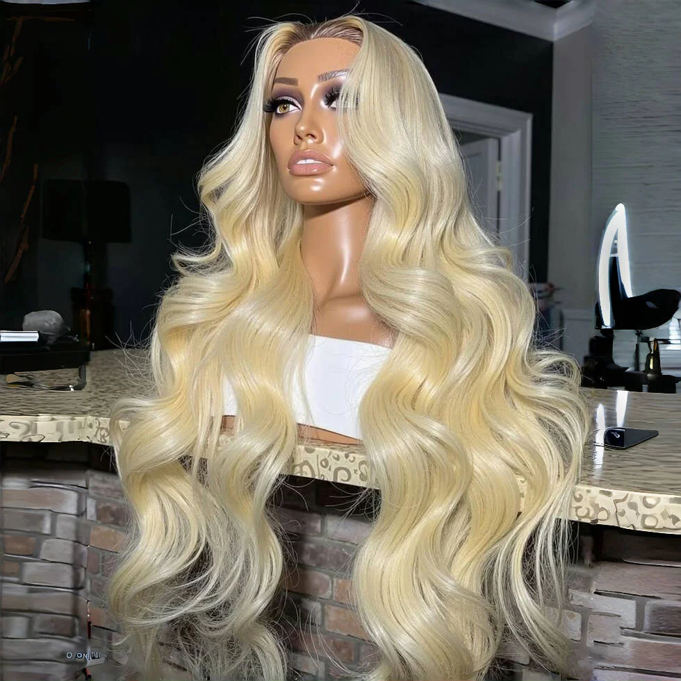 Parrucca frontale in pizzo 613 13x4 Hd con capelli umani con onda profonda e diritta in pizzo Hd parrucca frontale 100% capelli umani riccioluti e capelli umani