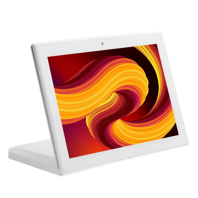 RK3128 1 + 16G Android Touch Pos Tablet AIO 10 pollici 5G WIFI POE Desktop Android tutto in un PC con lettore di schede RFID/NFC