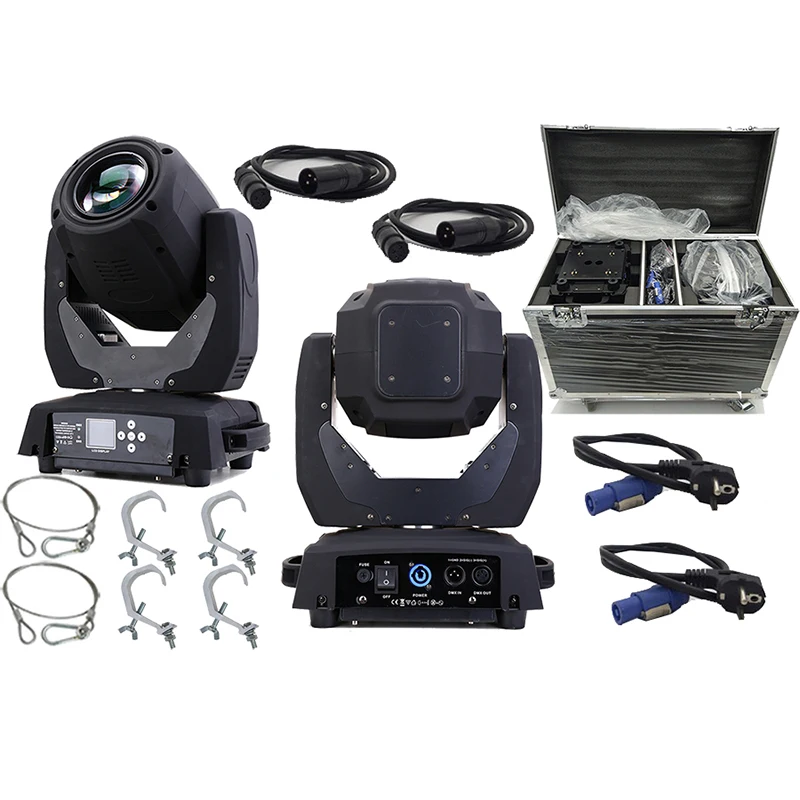 Testa Mobile a Fascio 230W DMX512 7R Sharpy per Illuminazione DJ Eventi Matrimoni e Feste