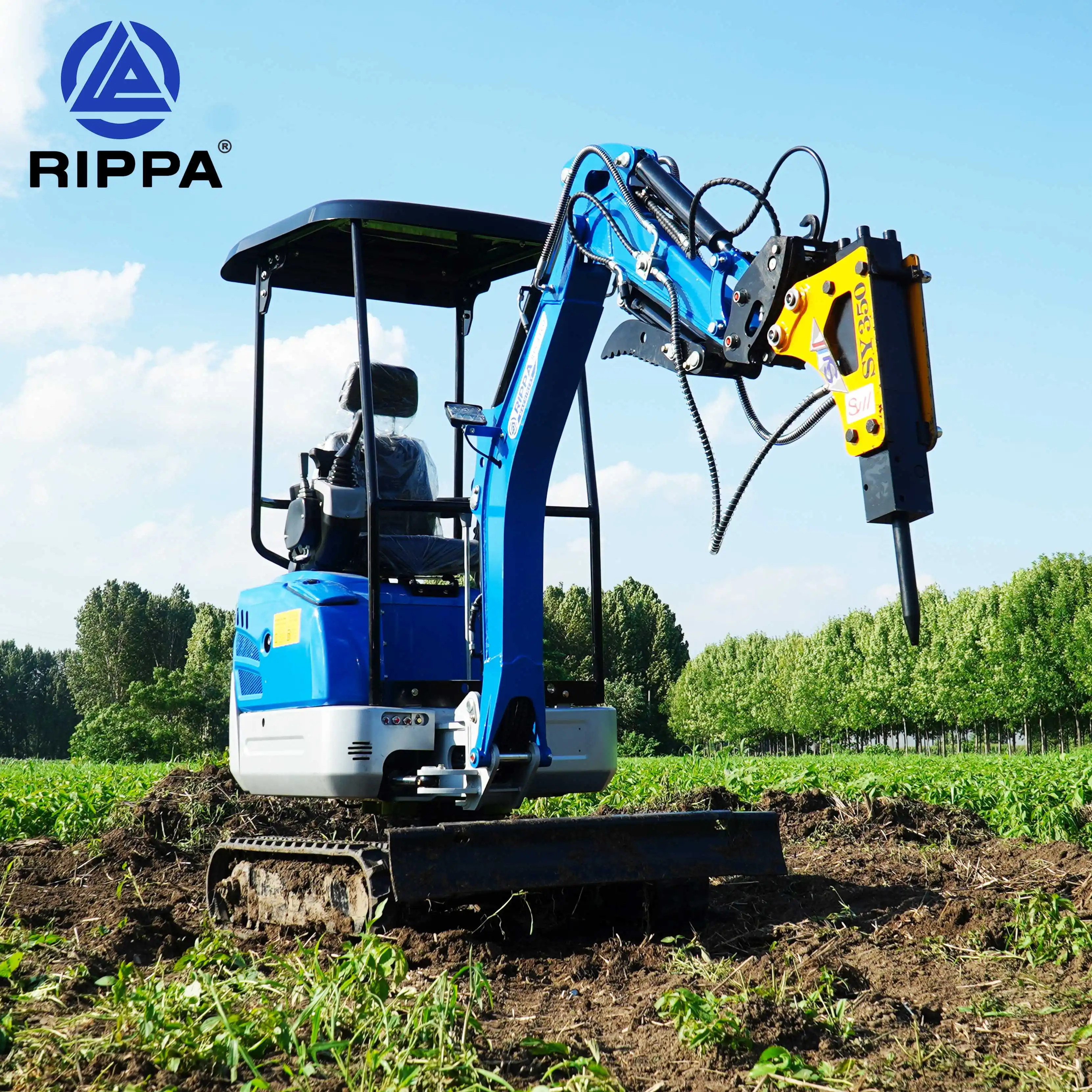 Ce Epa Euro 5 prezzo di fabbrica Mini escavatori 1Ton piccolo scavatore 15 ton Kubota motore Mini escavatori usato condizione spedizione gratuita