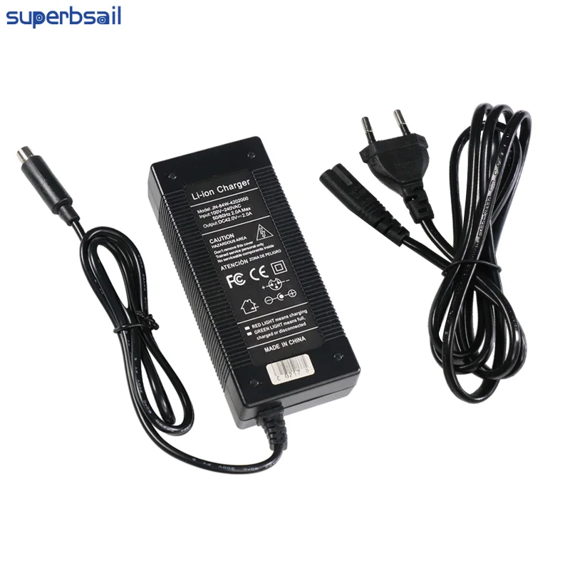 Superbsail Scooter Power Charger 42V 2A adattatore EU/UK/US/AU Plug per Mi M365/ES2/ES4 parti Scooter elettrico CE caricabatteria