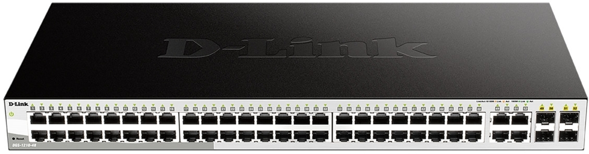 D-Link DGS-1210-48 48-Port Layer2 Smart Managed Gigabit Switch Image