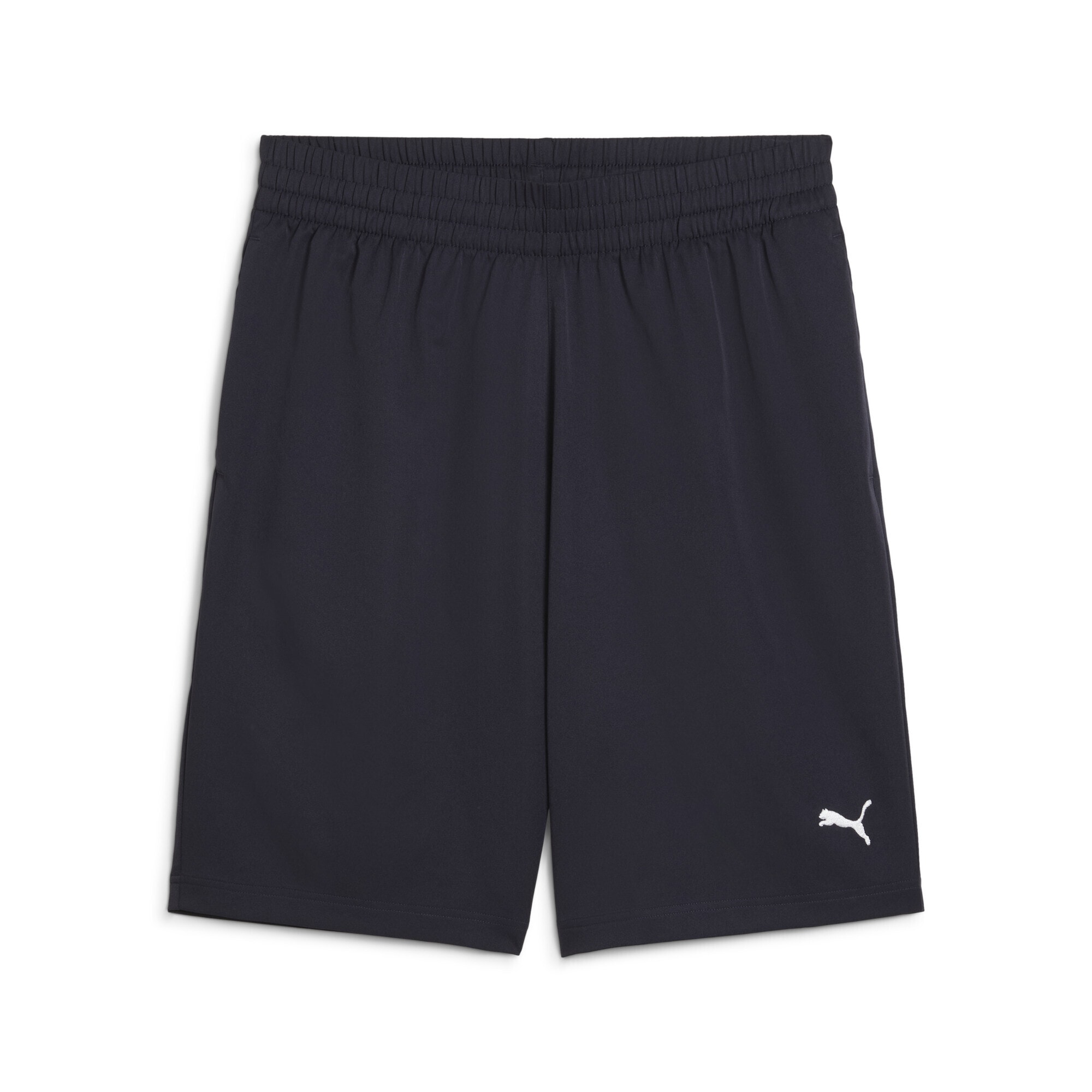 Shorts PUMA "ESS Gewebte Shorts Herren", Herren, Gr. M, Normalgrößen, new navy blau, Obermaterial: 100% Polyester. Tasche – Oben: 100% Polyester, unifarben, regular fit, Hosen Shorts Image