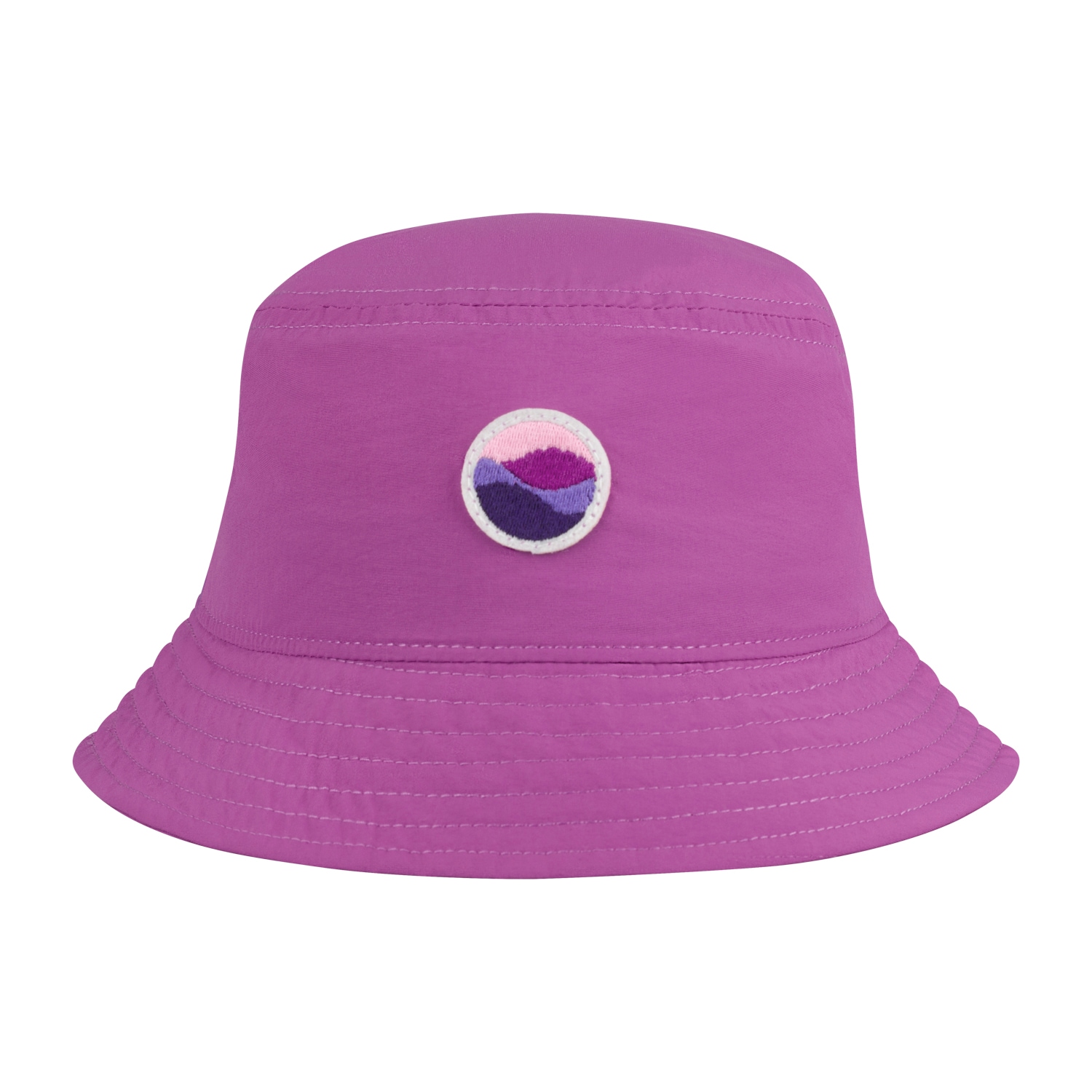 Fischerhut TROLLKIDS "GIRLS BUCKET HAT", Mädchen, Gr. 6/12 (53/56), mallow pink, Obermaterial: 100% Polyamid, Hüte, für Kinder und Jugendliche, klassische Form, aus leichtem Polyamid Image