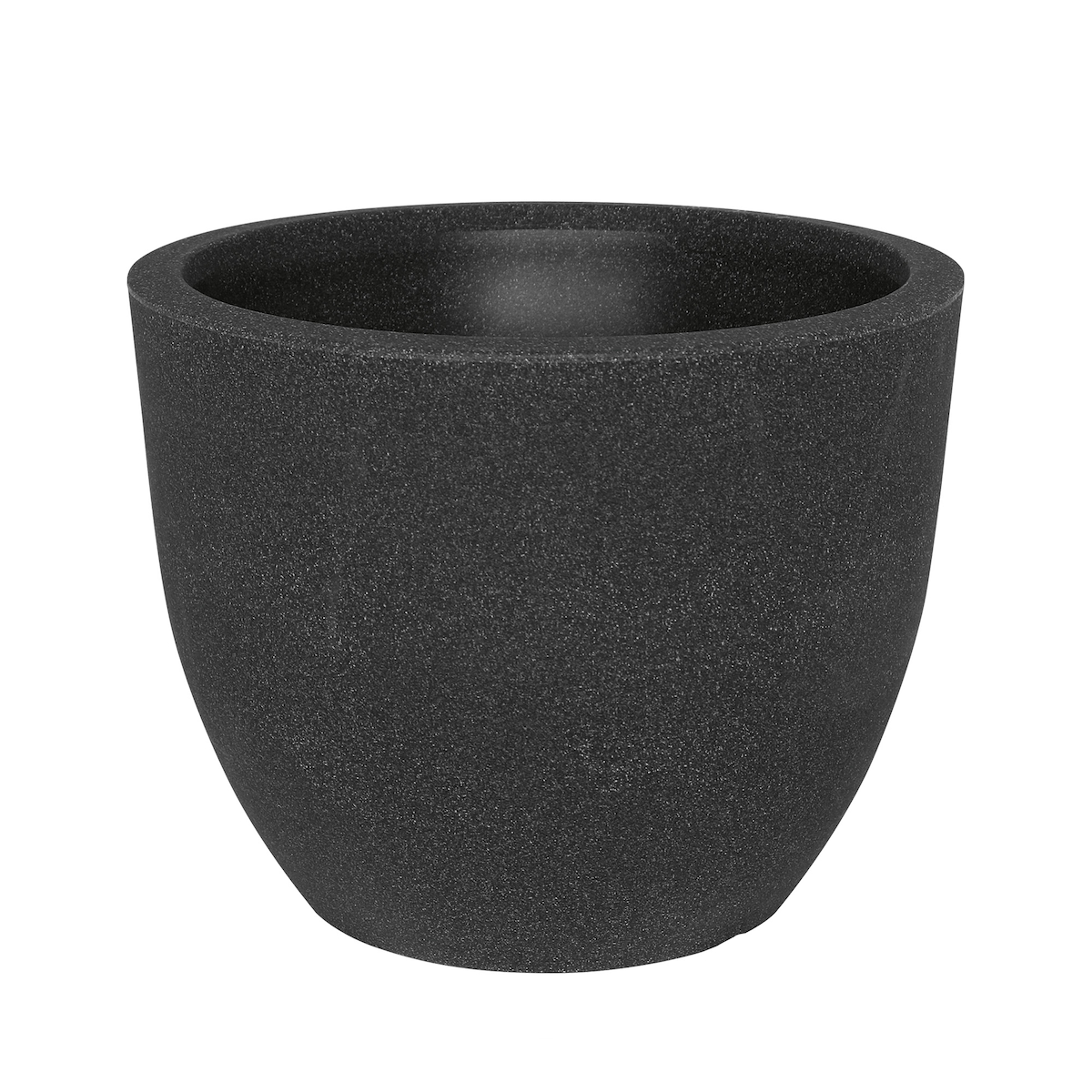 Geli Pflanzkübel Rimini Ø 30 cm anthrazit Kunststoff Blumentopf frostfest 9,5L Image