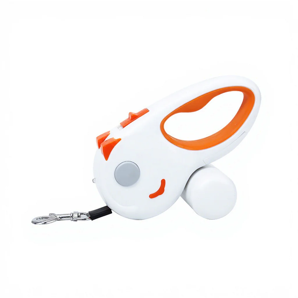 Guinzaglio per animali domestici 2024 luce led retrattile per animali domestici luce luce fino guinzaglio per cani 5m guinzaglio retrattile per animali con torcia