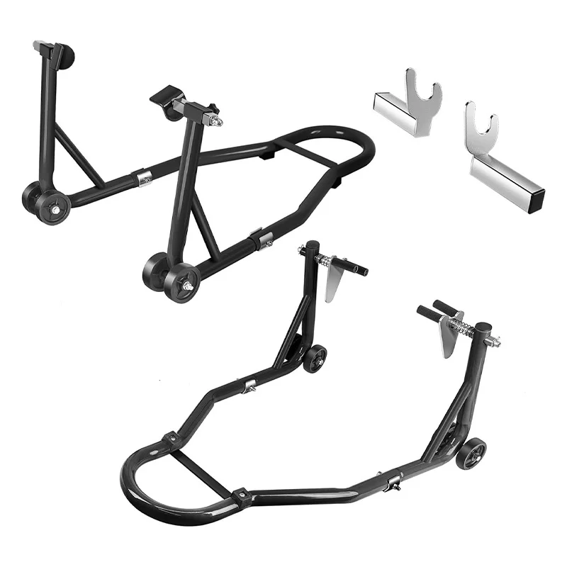 Supporto per Moto - Telaio di Sollevamento Moto - Supporto Ruota Anteriore - Supporto Ruota Posteriore - Cavalletto Moto