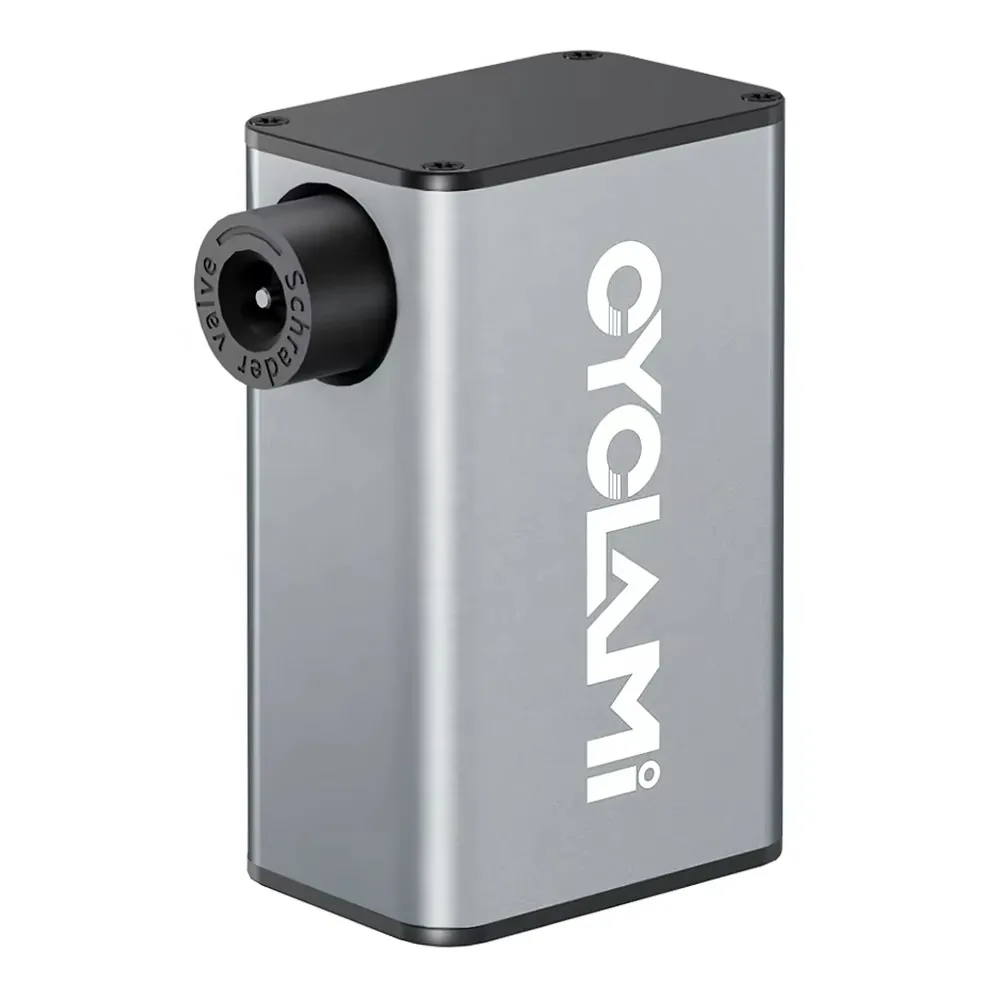 Ciclami A3 MAX 150 PSI bicicletta pompa elettrica portatile bici aria ricaricabile gonfiatore pneumatici Schrader Presta valvola argento